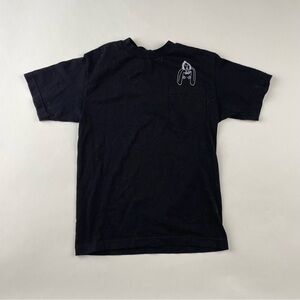 Black Tee with Graphic Design